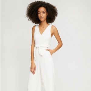 Aritzia Wilfred White Jumpsuit